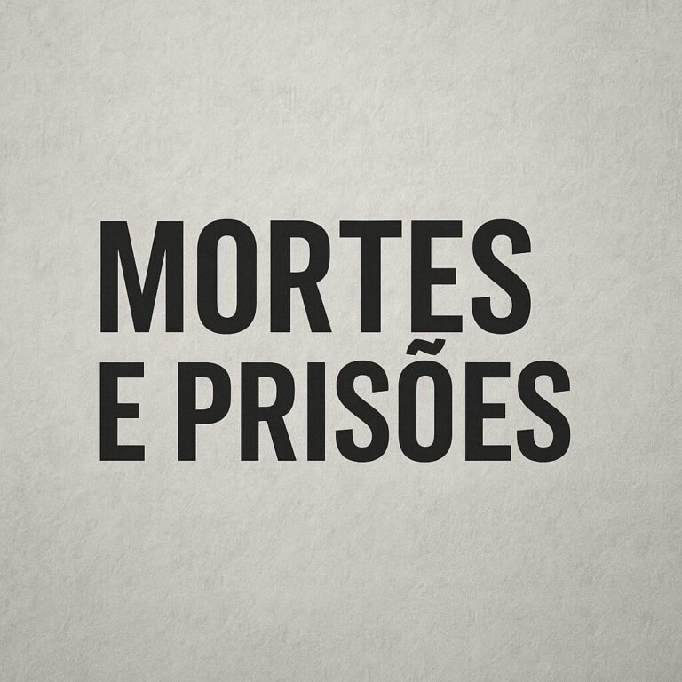 Mortes e Prisões