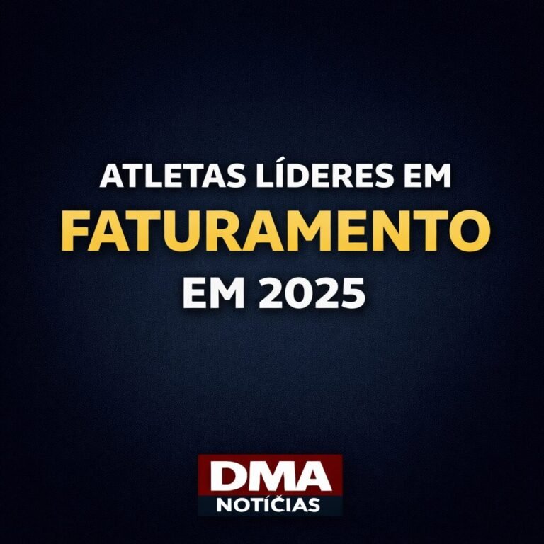 Atletas lideres em faturamento