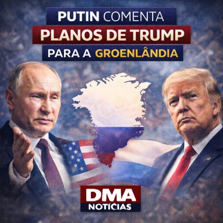 Groelândia Putin e Trump
