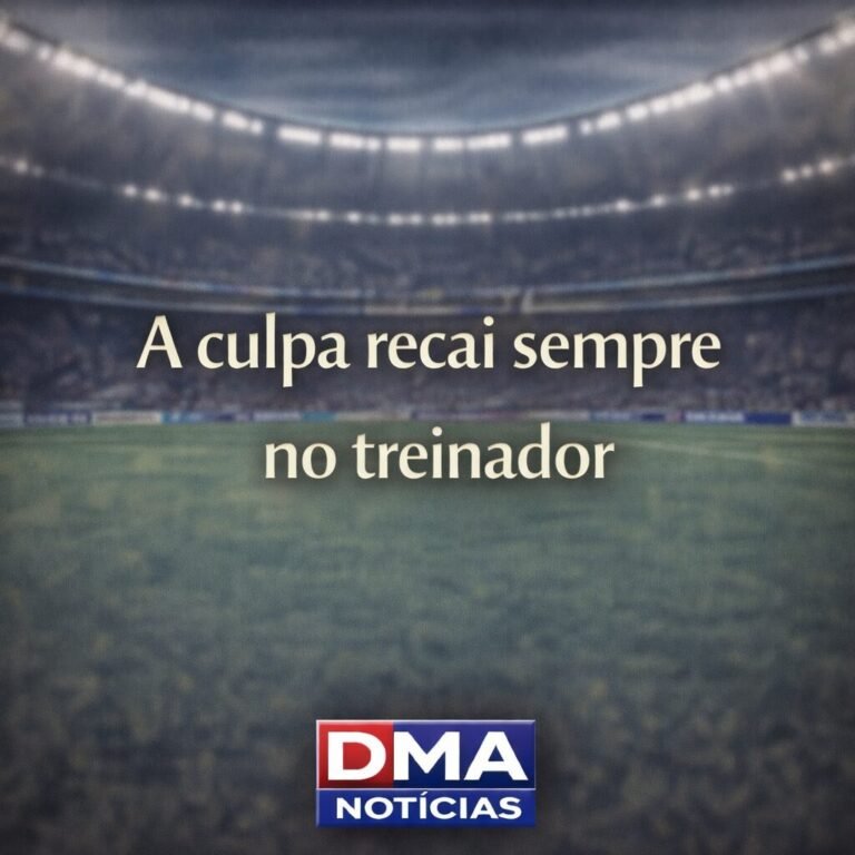 Culpa treinador
