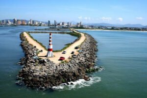 Praia do Pontal Navegantes Foto Prefeitura