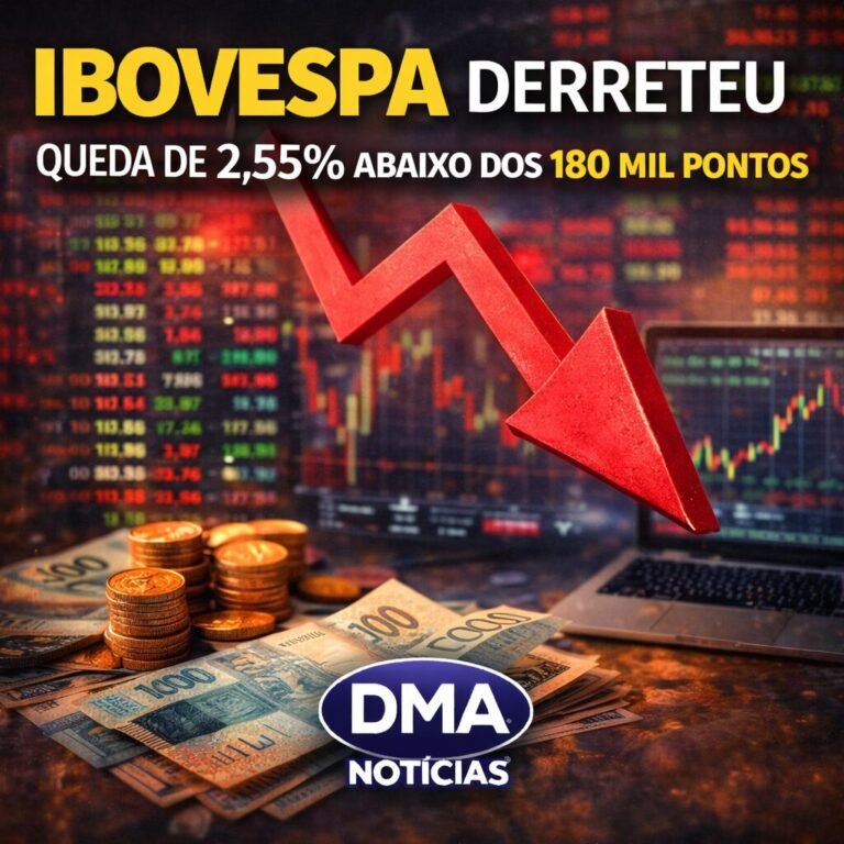 Ibovespa derrete