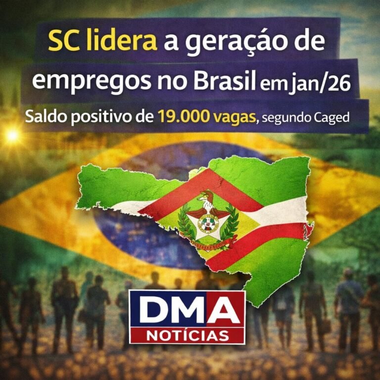 SC geração empregos