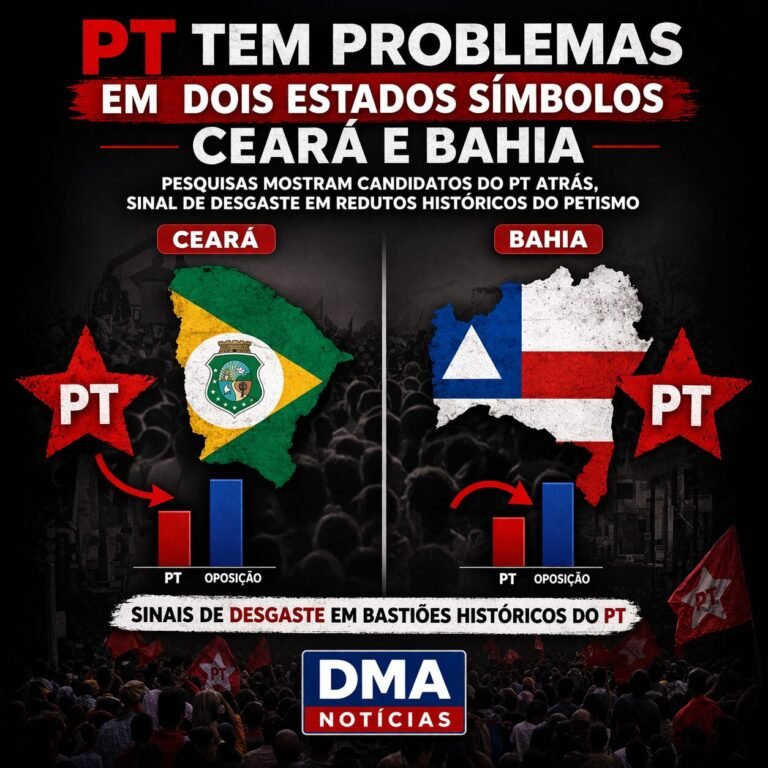 Bahia e Ceará. PT com problemas