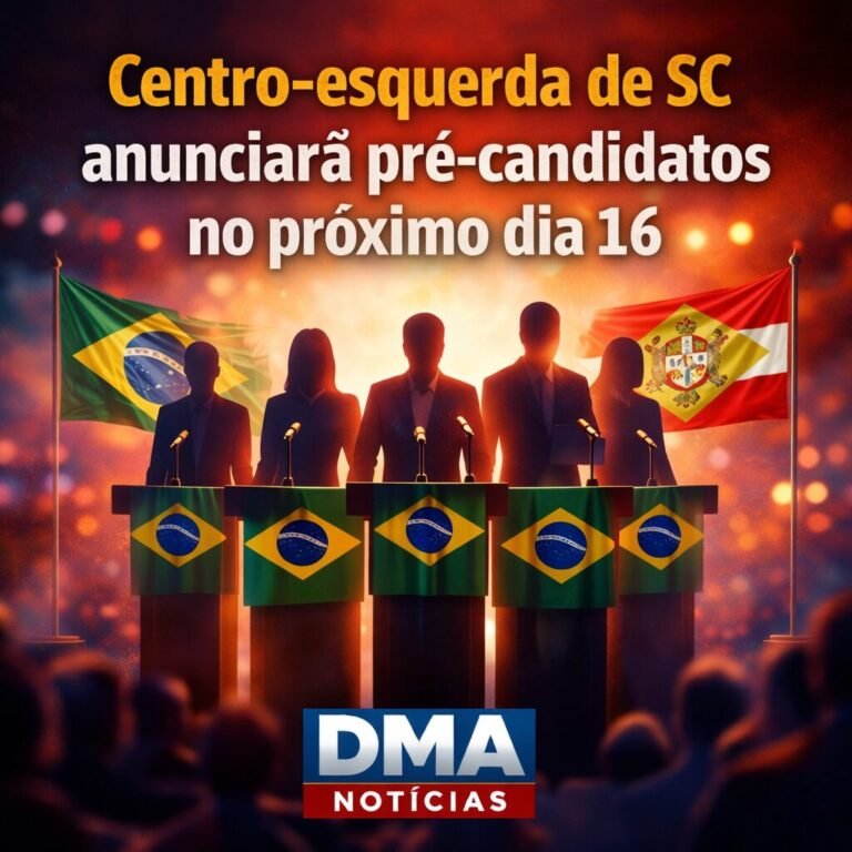 Centro-esquerda anuncia pré-candidatos em SC