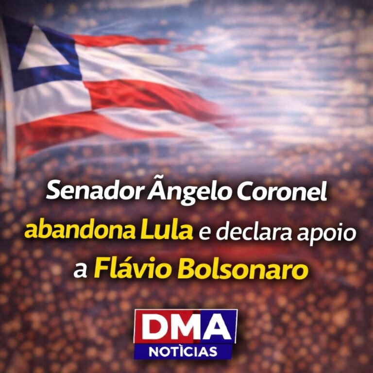 Senador Ângelo Coronel anuncia apoio a Bolsonaro