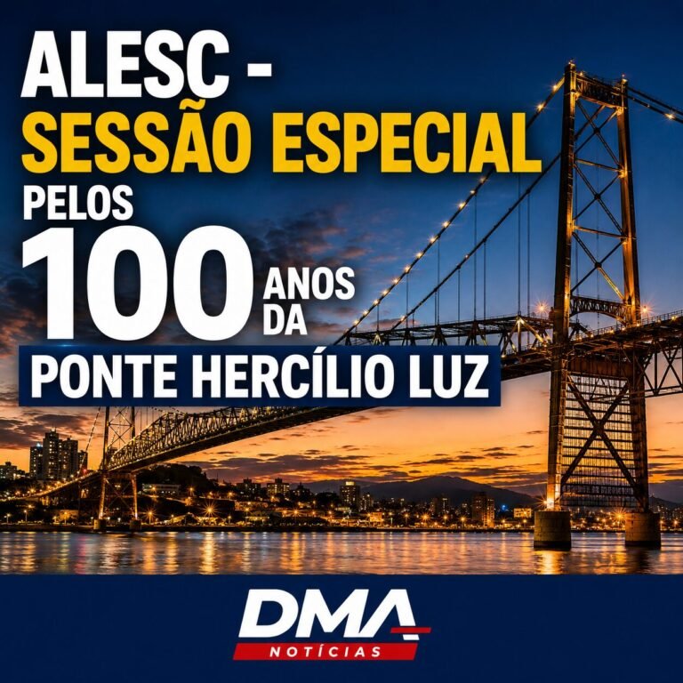 Alesc 100 anos Ponte H.Luz