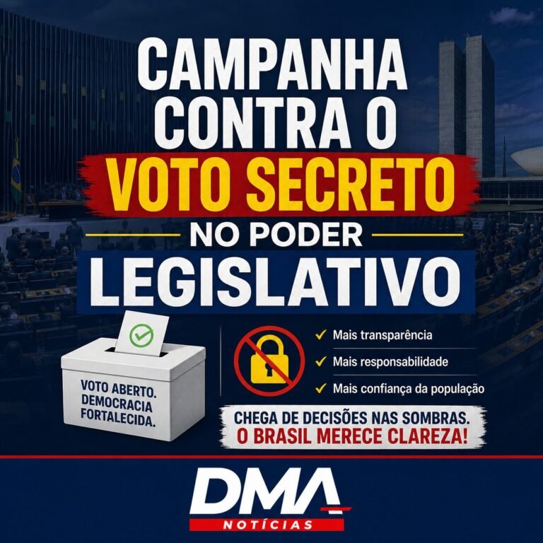 Campanha contra voto secreto