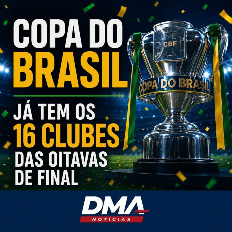 Copa do Brasil 16 finalistas.