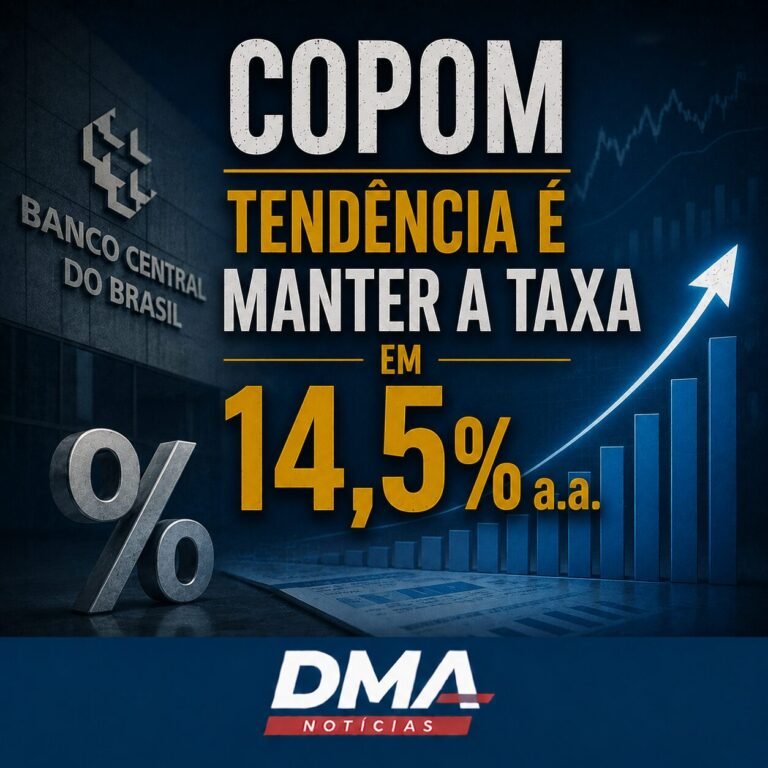 Copom - Tendência de manutenção Selic