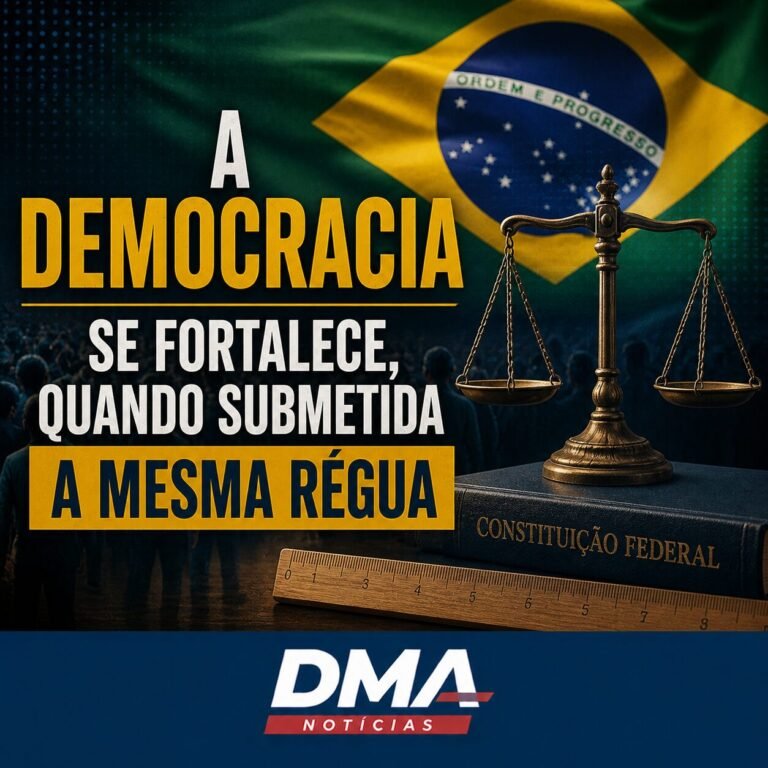 Democracia sob a mesma régua