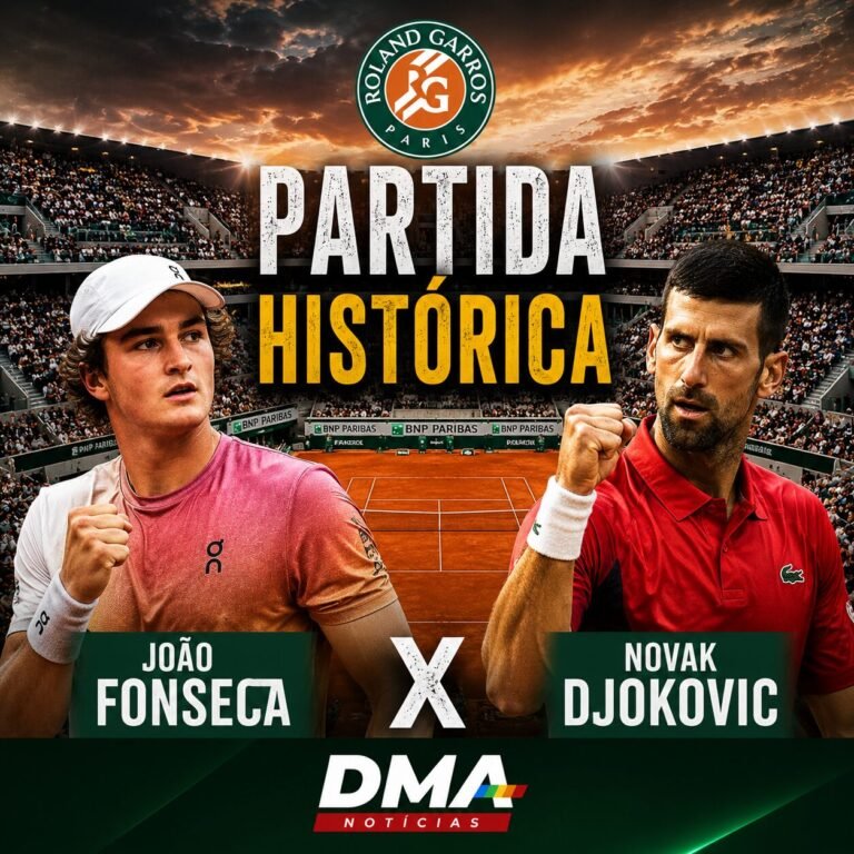 João Fonseca x Novak Djokovic