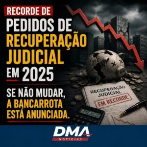 Record de recuperação Judicial