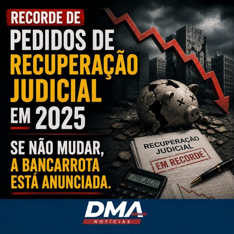 Record de recuperação Judicial