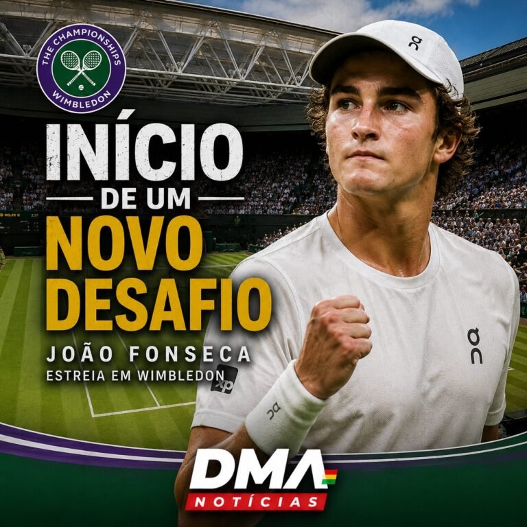 João Fonseca estreia Wimbledon