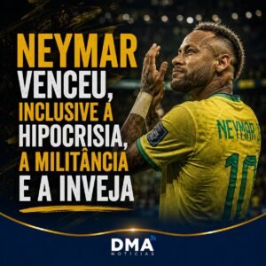 Neymar, hipocrisia, militância e inveja