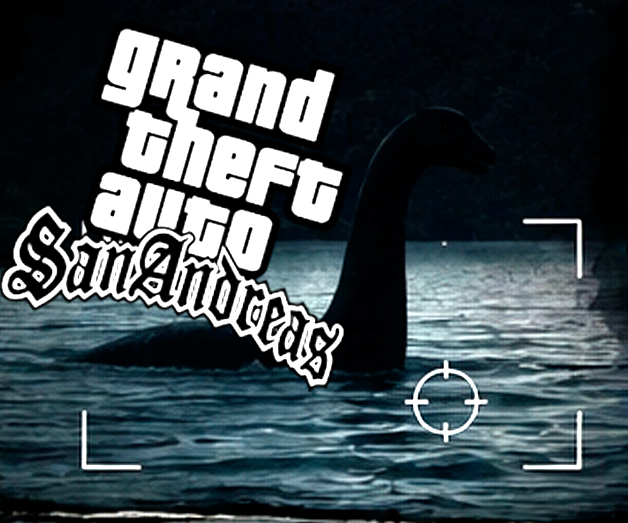 Monstro do lago ness san andreas video 1
