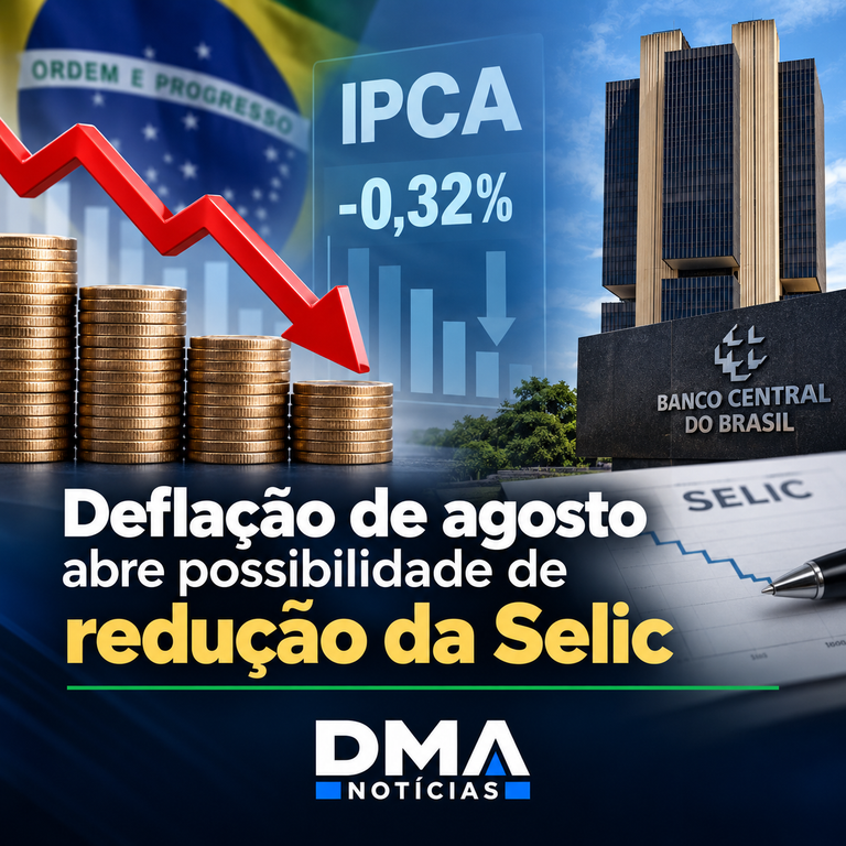 Deflação e Selic