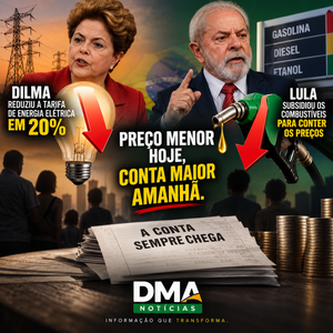 Dilma energia e Lula combustíveis