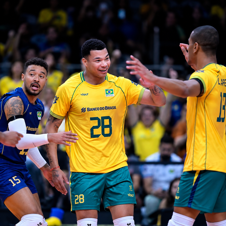 Seleção Vôlei Foto CBV