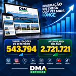 6 DMA Visualizações Setembro 2026
