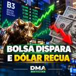Bolsa Dispara, Dólar Recua