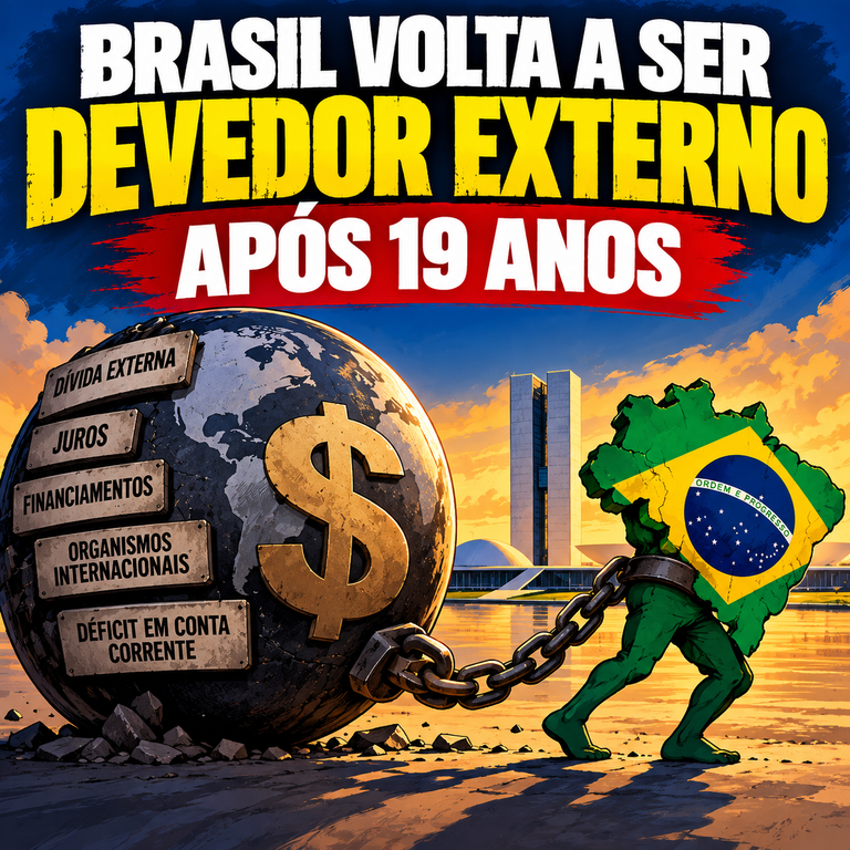 Brasil Acorrentado pela Dívida Externa