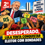 Charge política sobre benefícios eleitorais