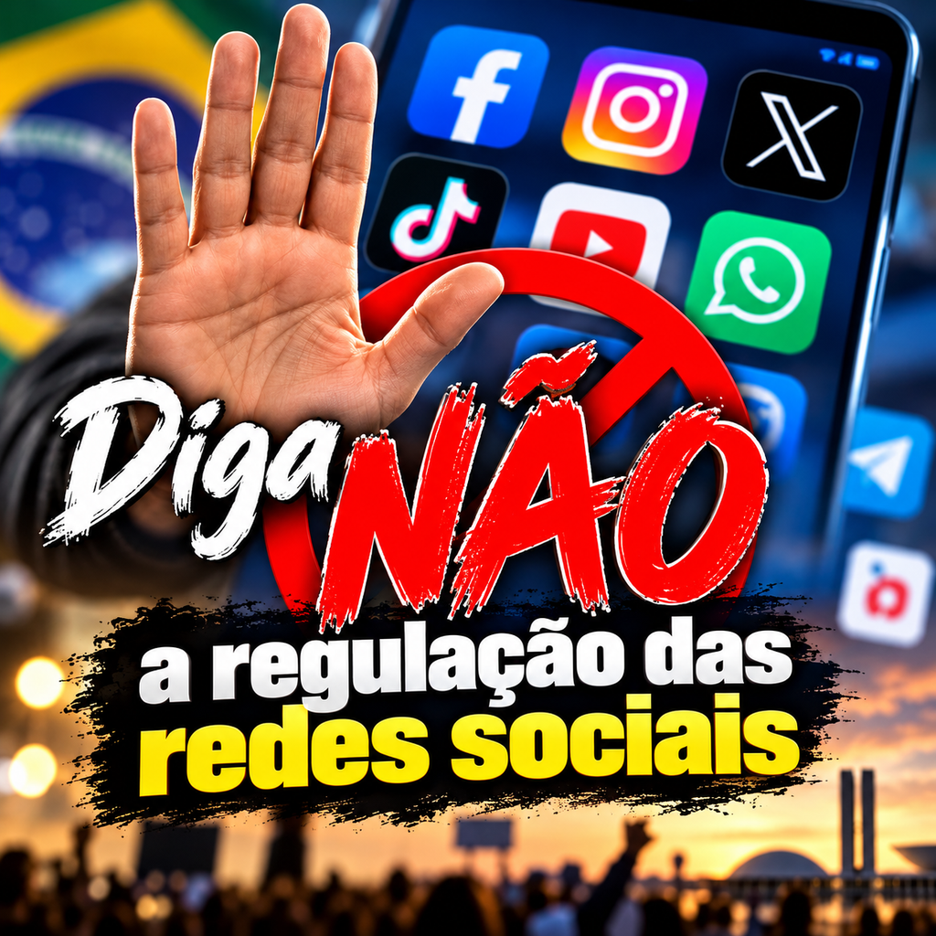 Diga Não à Regulação das Redes Sociais