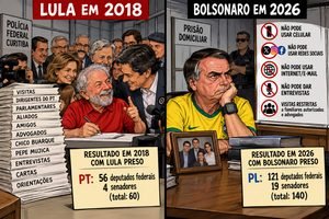 Ernesto Lula e Bolsonaro
