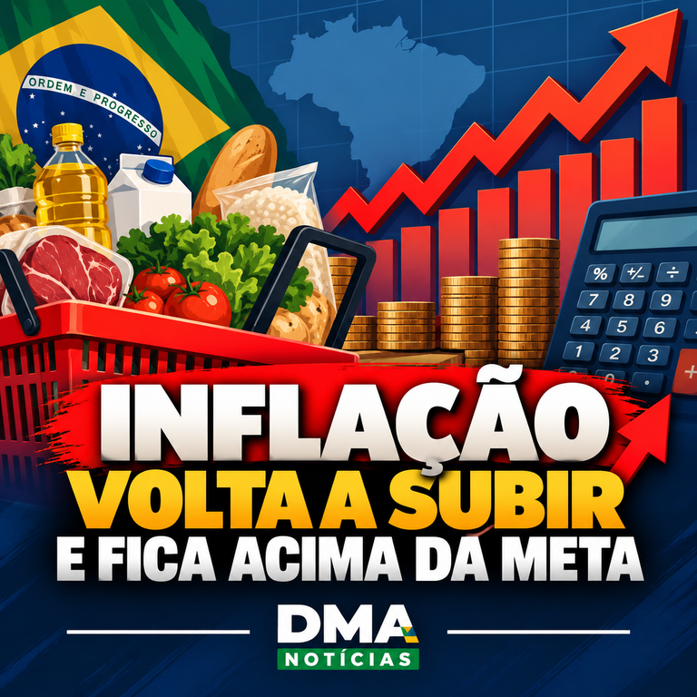 Inflação Volta a Subir no Brasil
