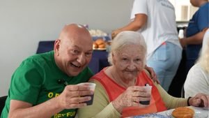 Luciano Hang e Dona Luzia