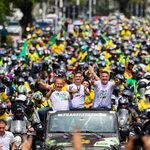Jorginho demonstra força política em ato por Flávio Bolsonaro em Florianópolis